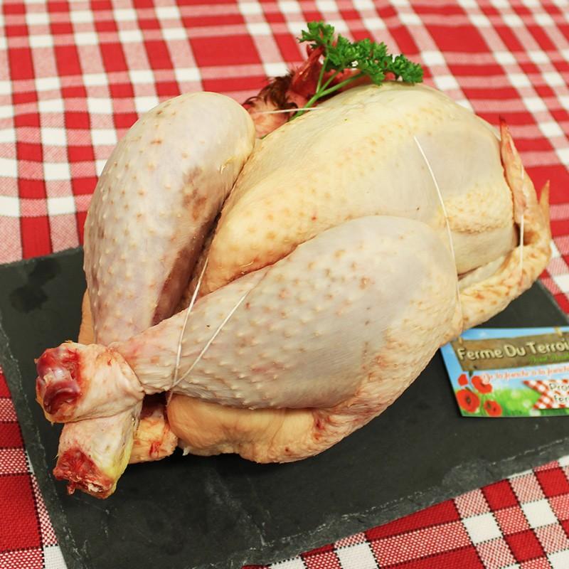 Poulet FERMIER Entier 2 Kg | Drive Fermier Loire